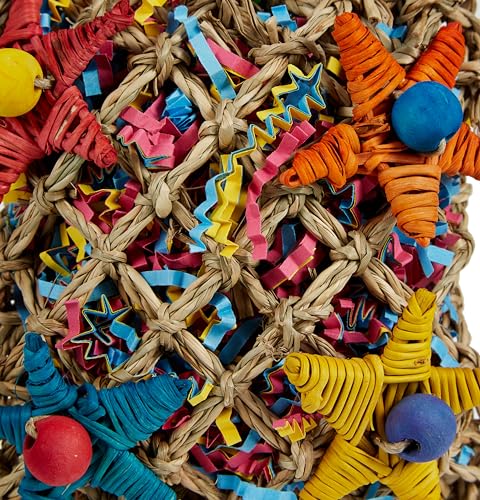 Super Bird Creations SC208 Foraging Toy - Ideal for Small Animals - Fun & Entertaining Animal Toy - Pickin Pocket Design - Made